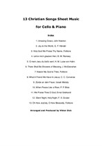 13 Christliche Lieder, Cello & Klavier